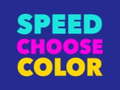 Game Speed Chose Colors