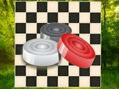 Game Classic Checkers Forest