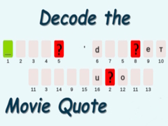 Game Decode the Movie Quote