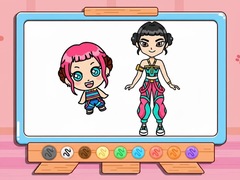 Game Coloring Book: Zoey Kpop Demon Hunters