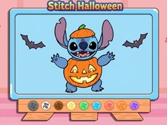 Game Coloring Book: Stitch Halloween