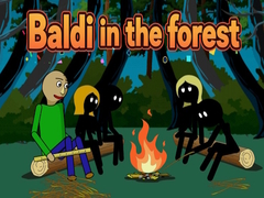 Game Baldi in the forest