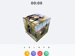 Game Football Cube Puzzle