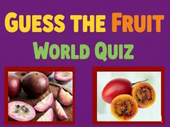 Game Guess The Fruit World Quiz