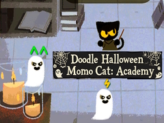 Game Doodle Halloween Momo Cat: Academy