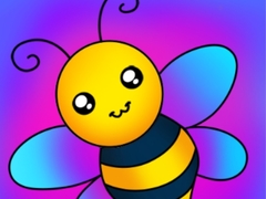 Game Bee Coloring