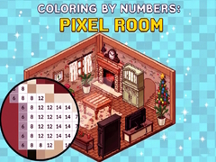 Game Coloring by Numbers. Pixel Room