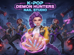 Game K-Pop Demon Hunters Nail Studio