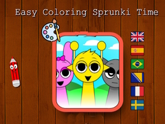 Game Easy Coloring Sprunki Time