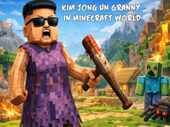 Game Kim Jong Un Granny in Minecraft World