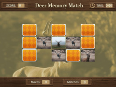 Game Deer Memory Match