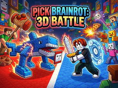 Game Pick Brainrot: 3D Battle