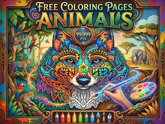 Game Free Coloring Pages Animals