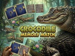 Game Crocodile Memory Match