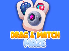 Game Drag & Match MAZE