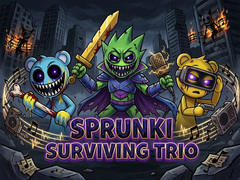 Game Sprunki Surviving Trio