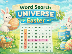 Game Word Search Universe Easter