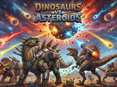 Game Dinosaurs vs Asteroids